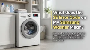 Samsung washer 2E error code