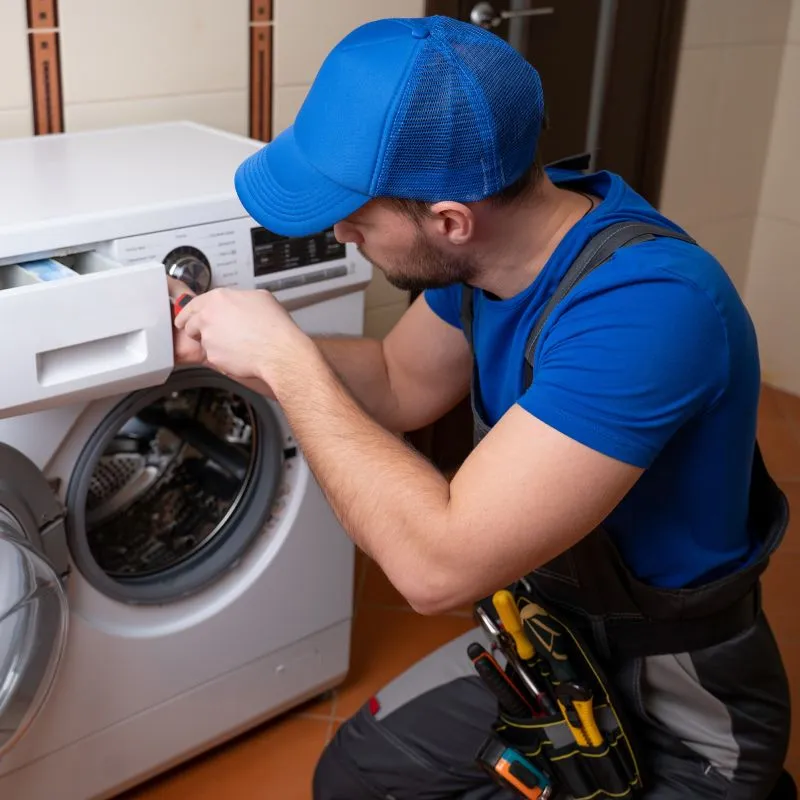 Burning smell from a washer