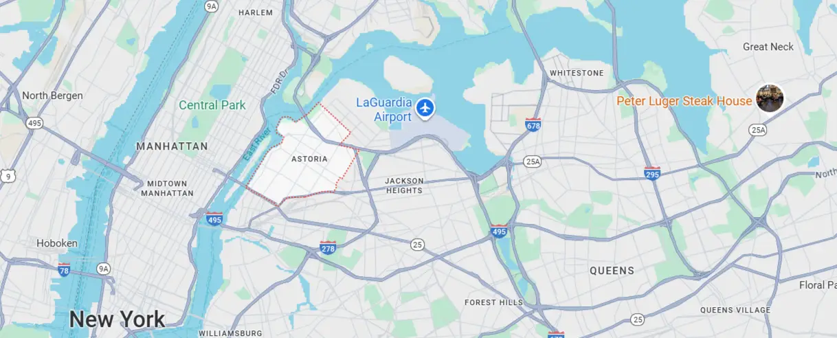 Areas We Serve in Astoria