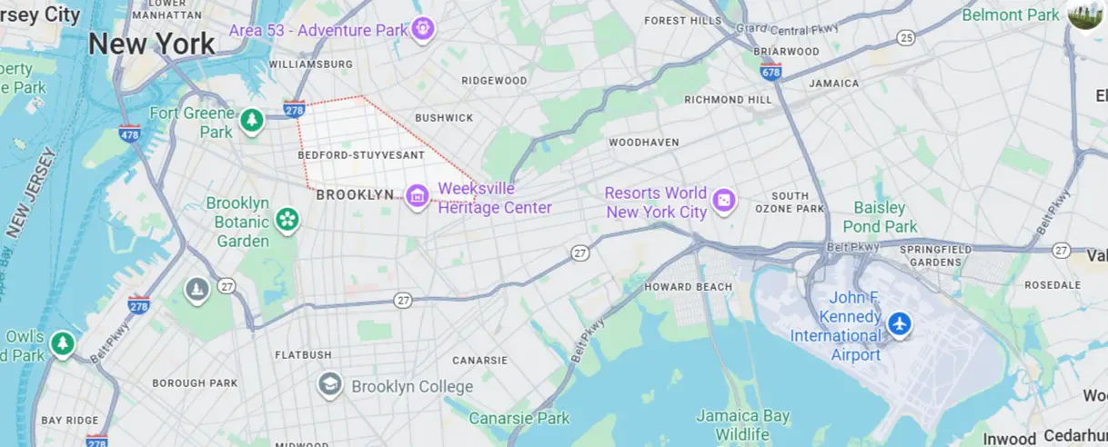 Areas We Serve in Bedford Stuyvesant