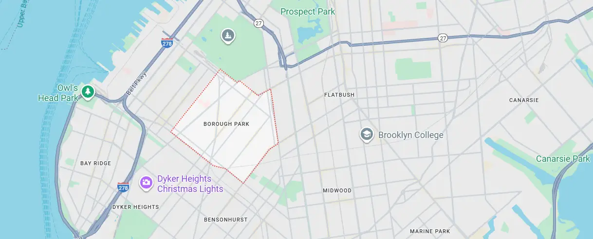 Areas We Serve in Borough Park