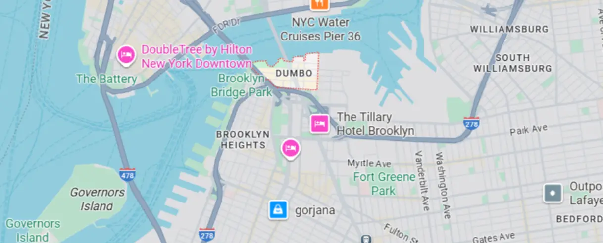 Areas We Serve in Dumbo