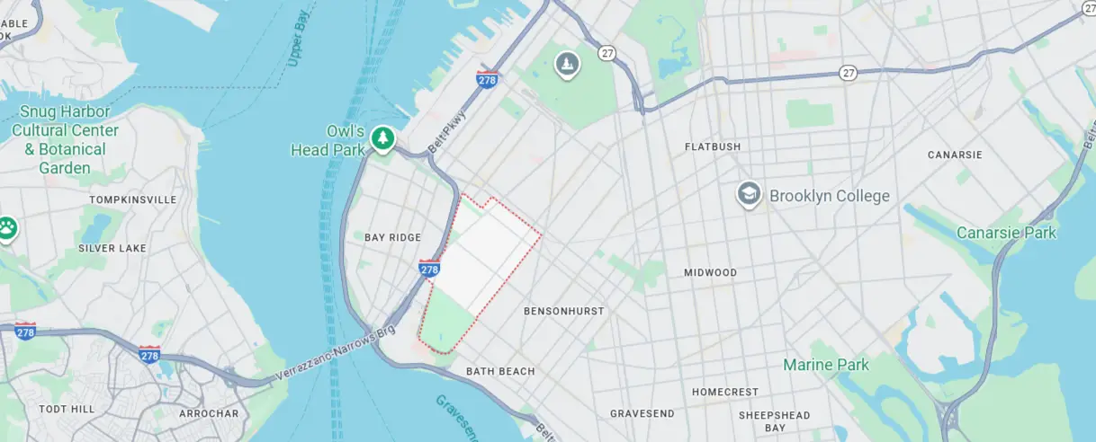 Areas We Serve in Dyker Heights