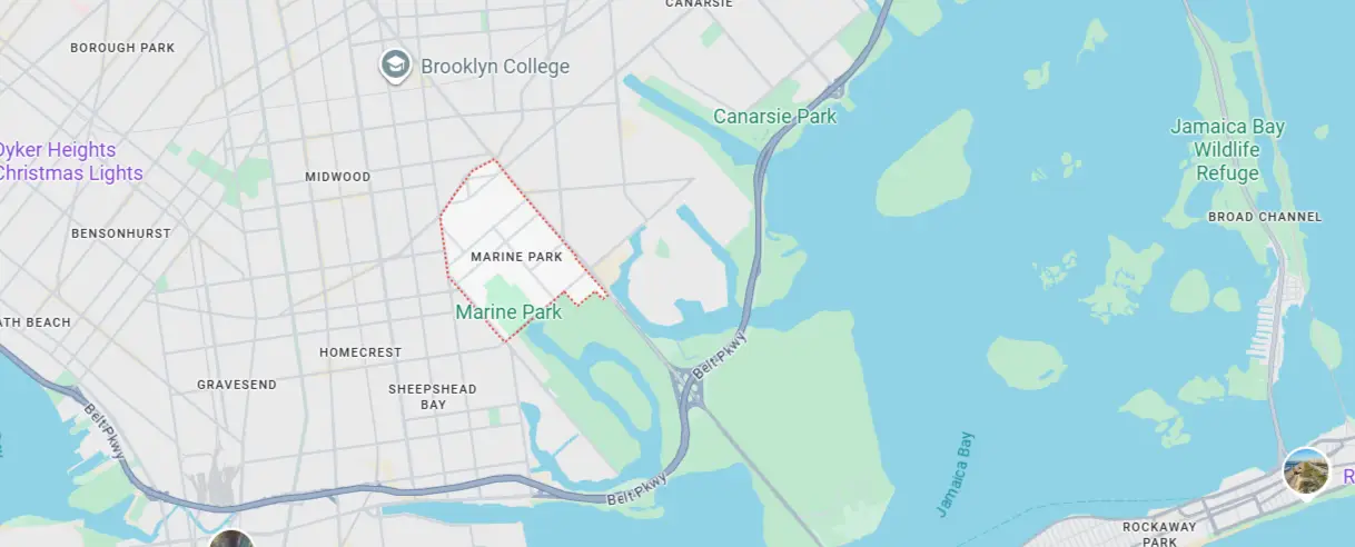 Areas We Serve in Marine Park