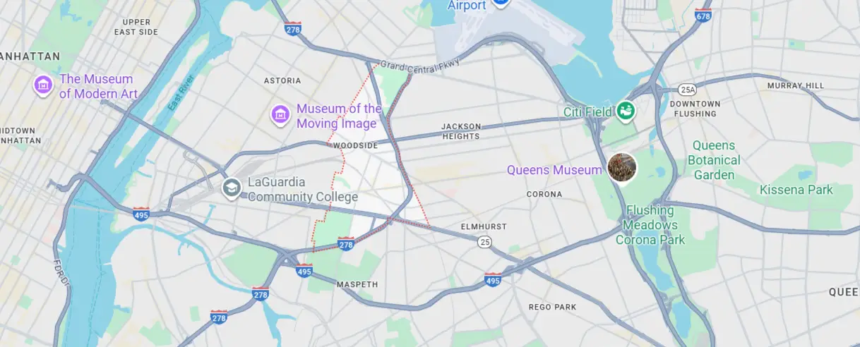 Areas We Serve in Woodside