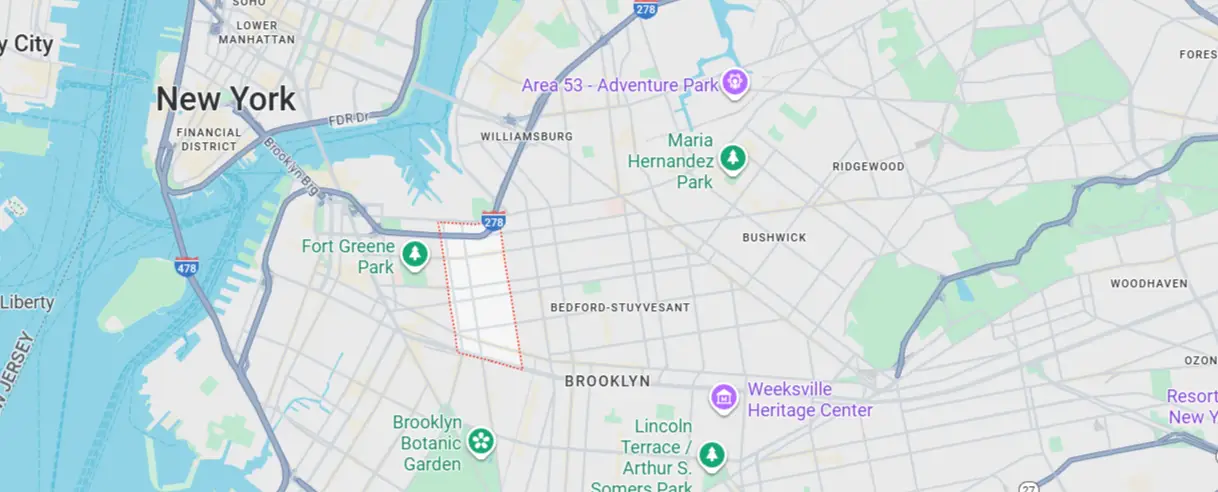 Areas We Serve inClinton Hill