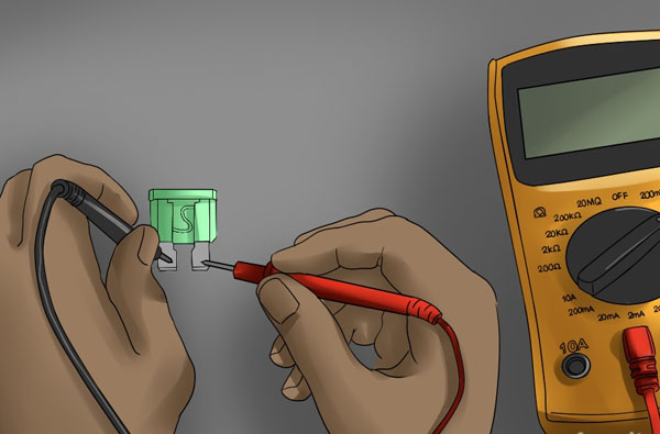 Test the Thermal Fuse