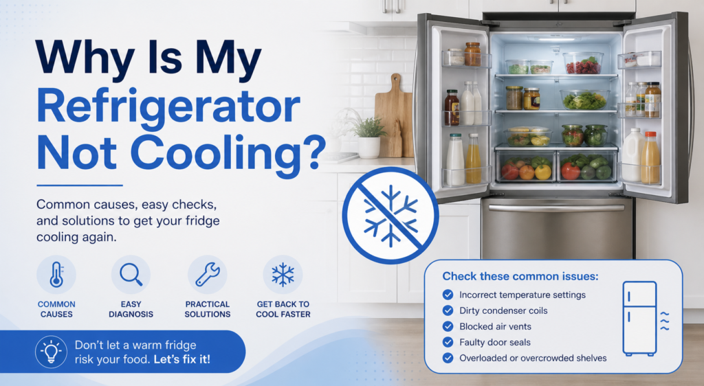 Why Is My Refrigerator Not Cooling