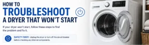 a dryer that wont start