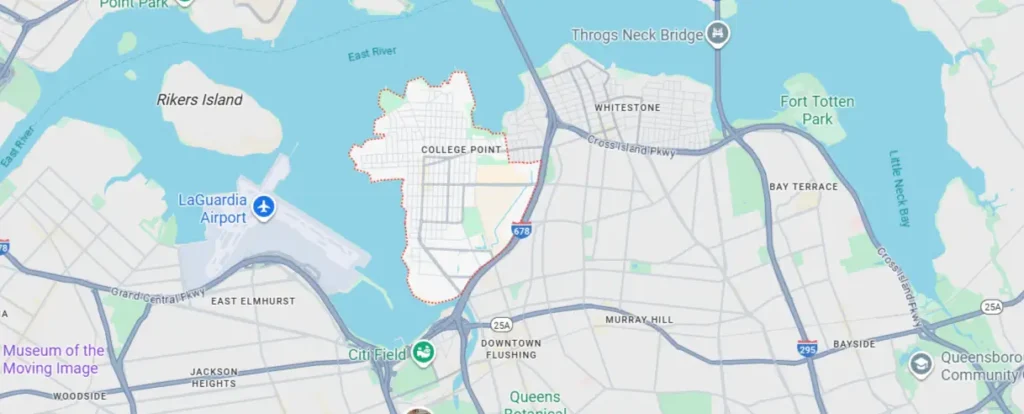 Areas We Serve in College Point