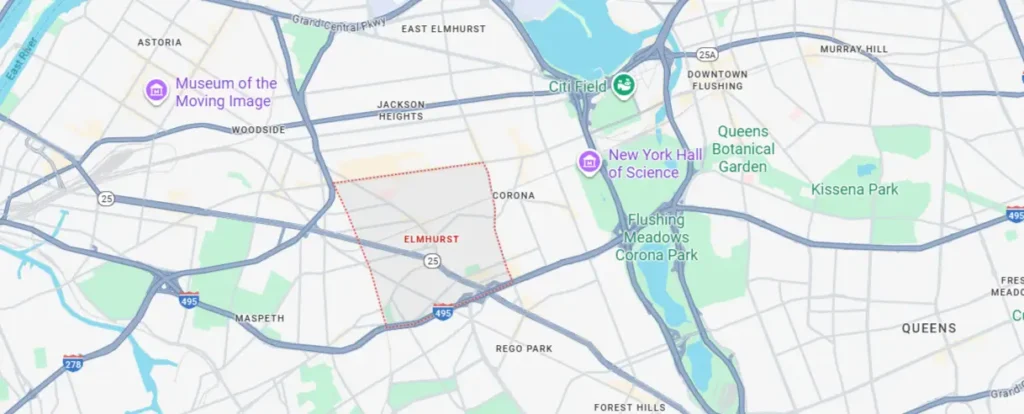 Areas We Serve in Elmhurst