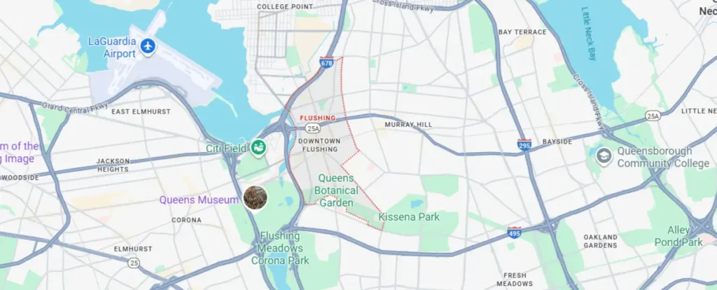 Areas We Serve in Flushing