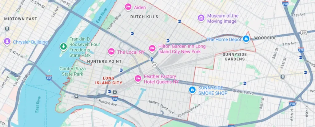 Areas We Serve in Long Island City