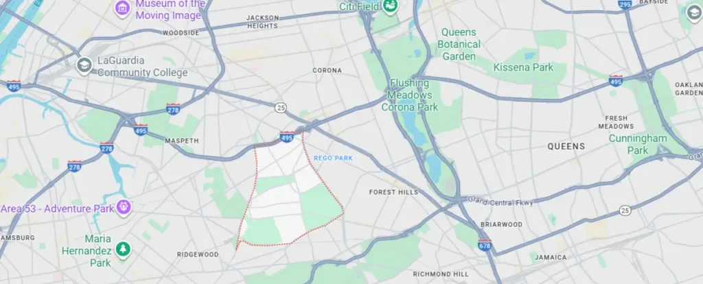 Areas We Serve in Middle Village