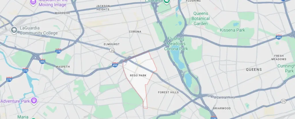 Areas We Serve in Rego Park