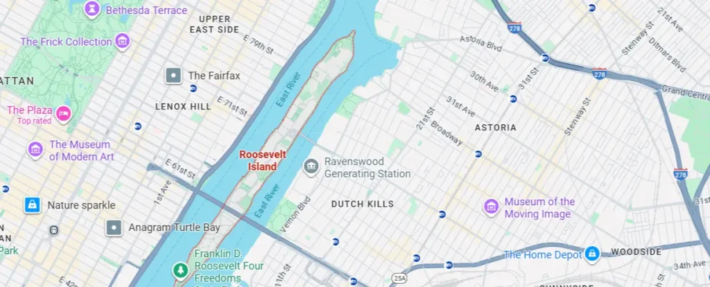 Areas We Serve in Roosevelt Island