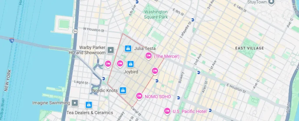 Areas We Serve in Soho