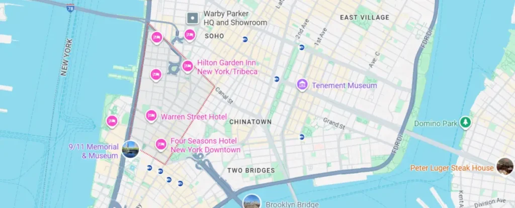 Areas We Serve in Tribeca