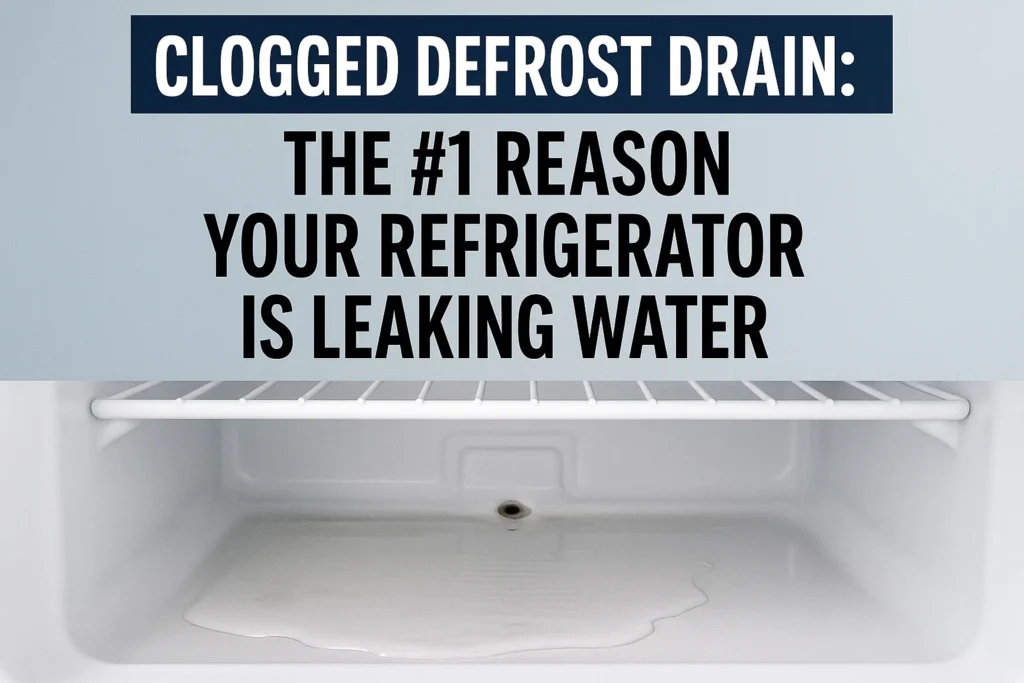Clogged Defrost Drain