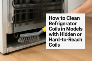 How to Clean Refrigerator Coils in Models with Hidden or Hard‑to‑Reach Coilswebp