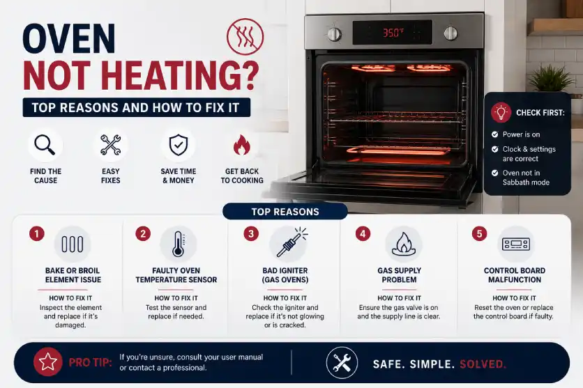 Oven not heating