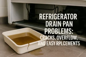 Refrigerator Drain Pan Problems Easy Replacements