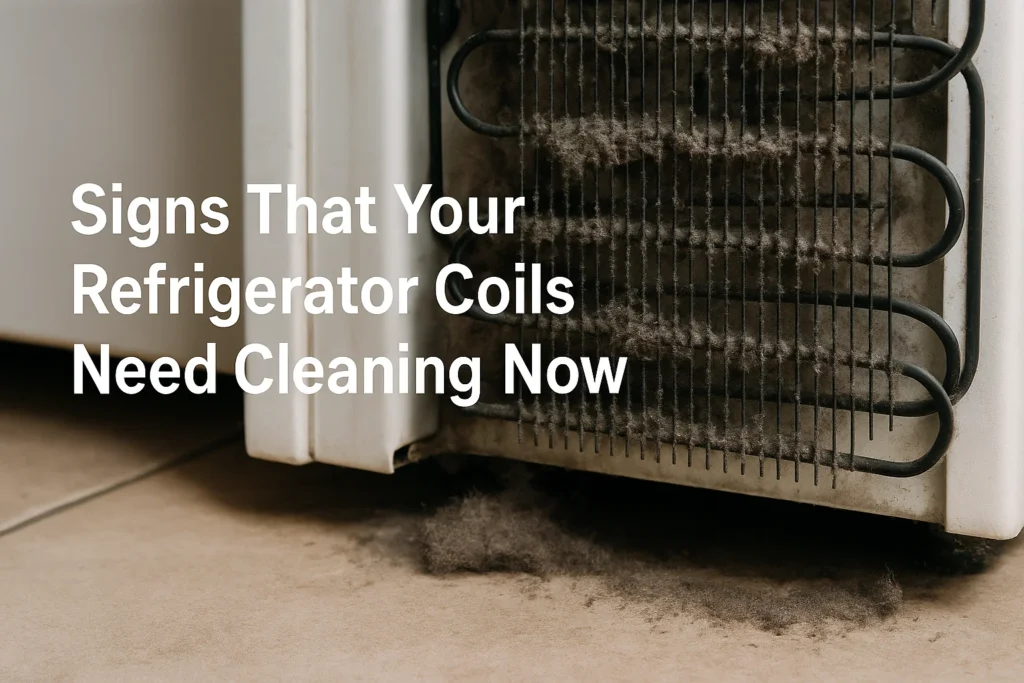 Signs That Your Refrigerator Coils Need Cleaning Now