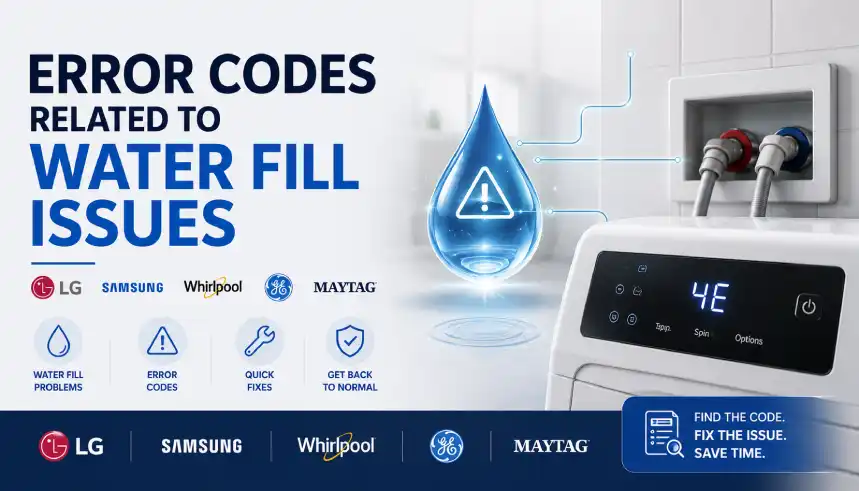 Washer Water Fill Error