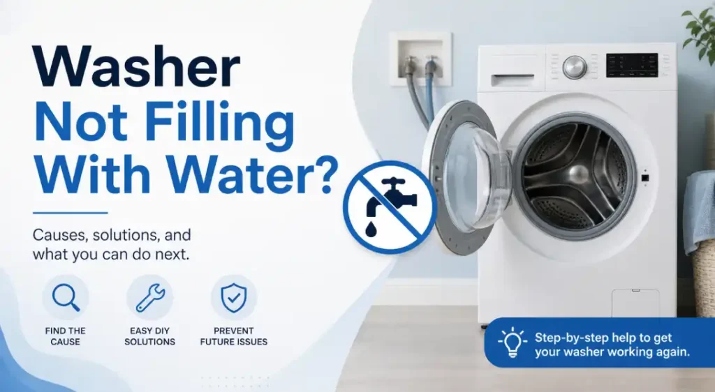 Washer Not Filling With Water