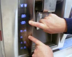display on fridge not working