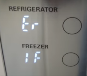 er if on lg refrigerator