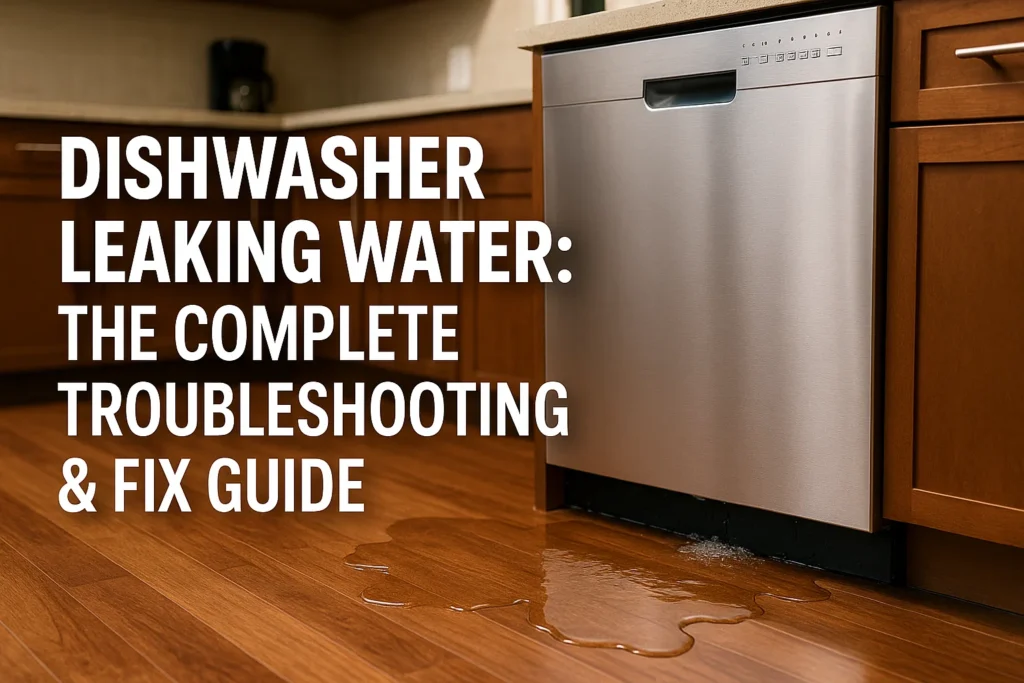 Dishwasher Leaking Water
