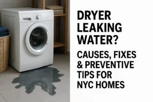 Dryer Leaking Water Causes Fixes Preventive
