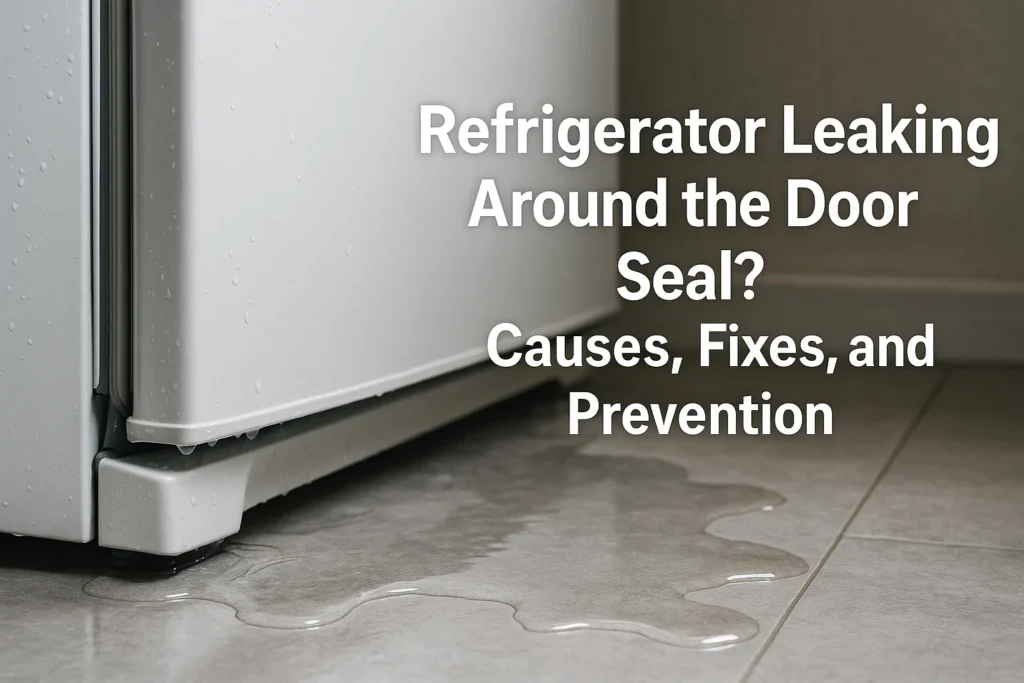 Refrigerator Leaking Around the Door Seal