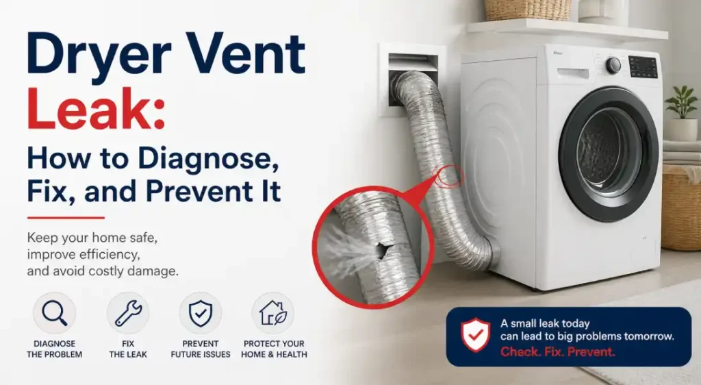 Dryer Vent Leak