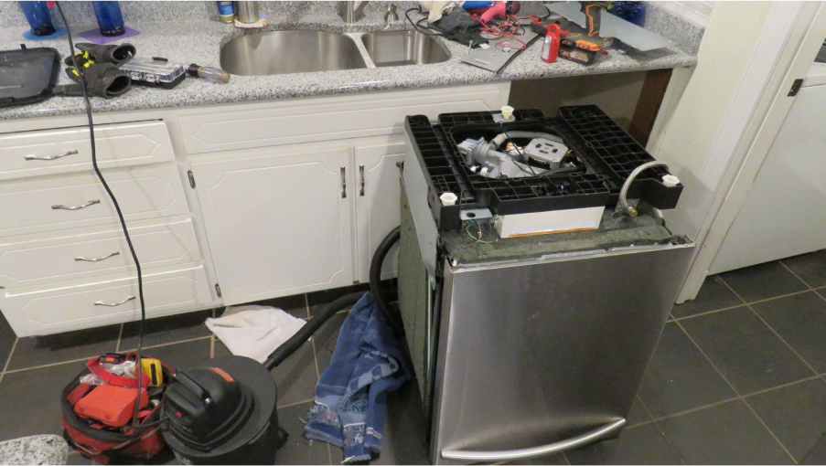 dishwasher leaking reasons and fixes
