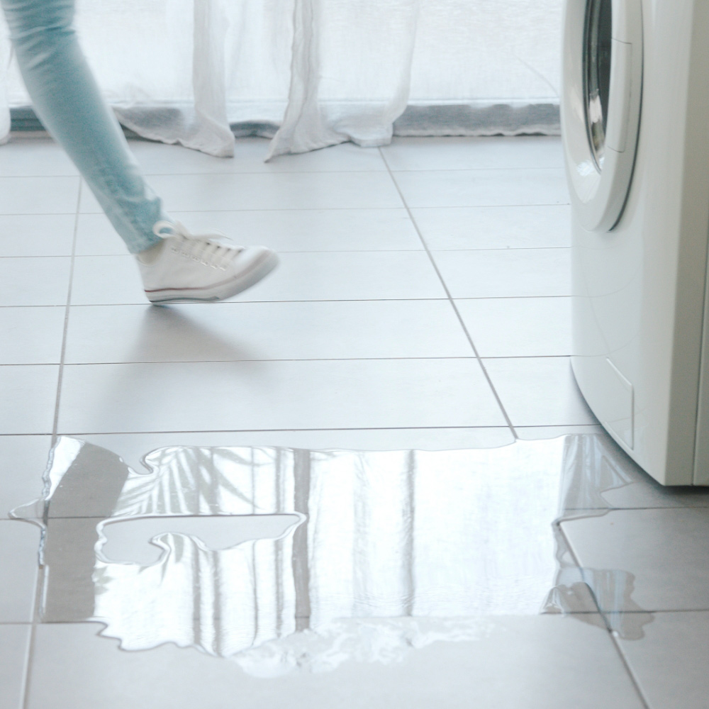 washing machine leak
