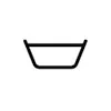 Bosch rinse hold option icon (laundry stays in water)