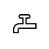 Bosch tap icon indicating a water supply issue