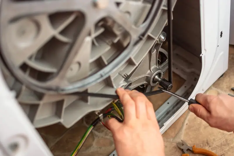 Washer Grinding Noise or Burning Smell