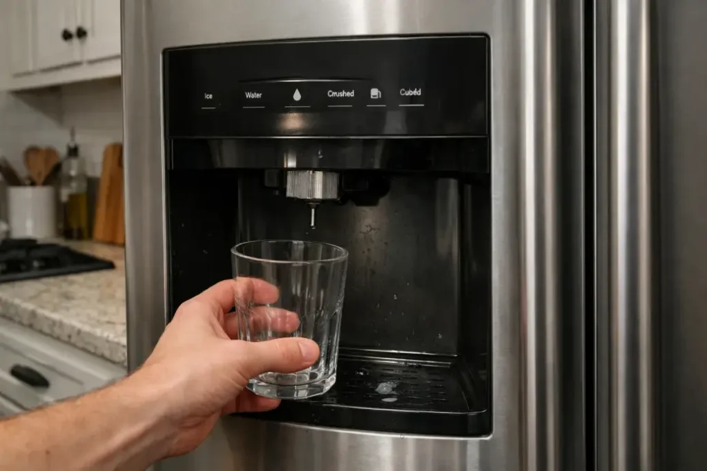 Water Doesn’t Come Out Of The Dispenser