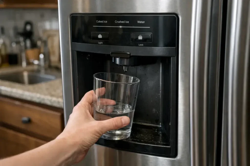 Water Doesn’t Come Out Of The Dispenser