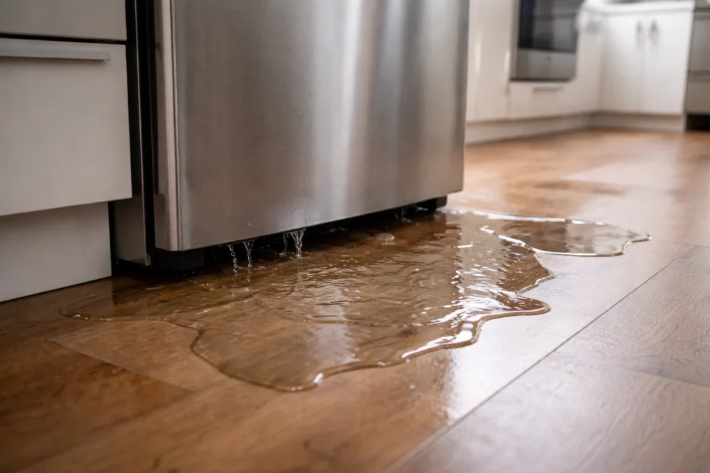 Water Leakage Under the Fridge