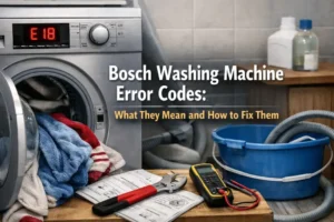 bosch washing machine error codes