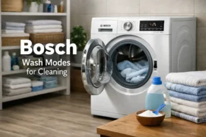 Bosch Washer Cleaning Modes