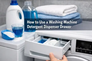 Washing Machine Detergent Dispenser Drawer