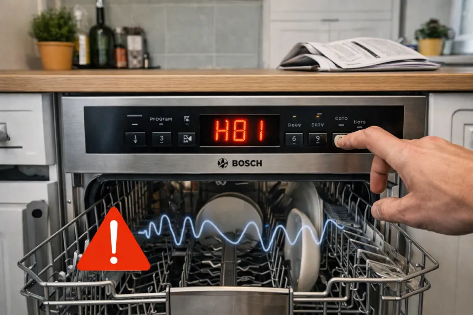 Bosch Dishwasher H01 Error Code