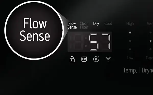 Dryer Flow Sense