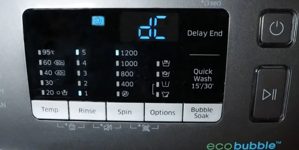 Samsung Washer DC Code