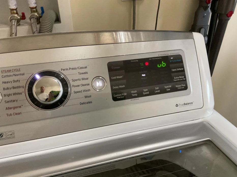 UB on Samsung Washer